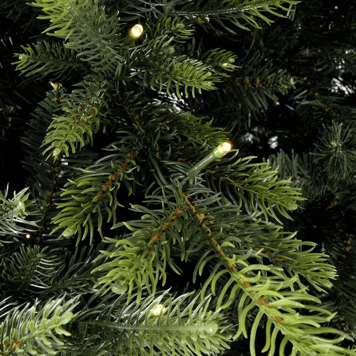 Sapin Rouge Artificiel Avec LED 210 Cm-DecoWoerner Best