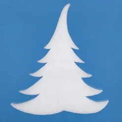 Sapins De Neige En Ouate Moulée, , 18 Cm-DecoWoerner Discount