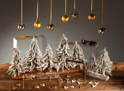 Saupoudrage Cerf En Bois 72 Pièces 4 Cm-DecoWoerner Outlet