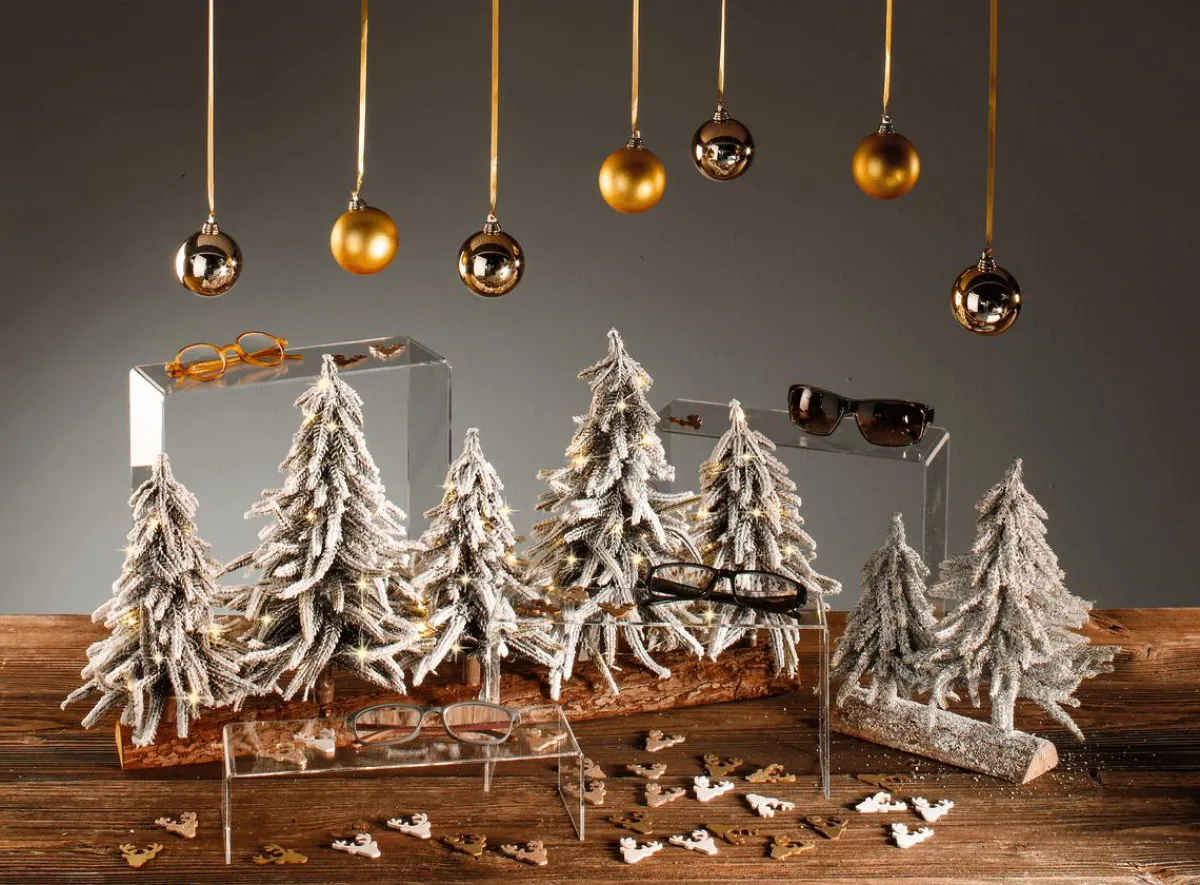 Saupoudrage Cerf En Bois 72 Pièces 4 Cm-DecoWoerner Outlet