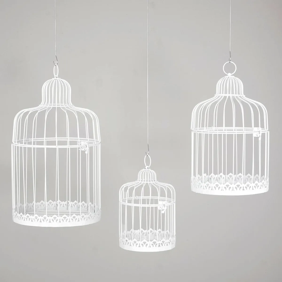 Set De 3 Cages Vintage hes 41 Cm-DecoWoerner Discount