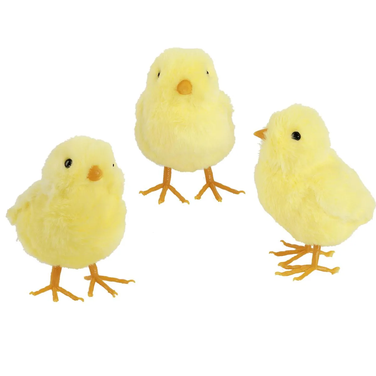 Set De 3 Poussins Décoratifs Dans Une Boîte 11 Cm-DecoWoerner Discount