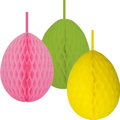Set De 3 œufs En Papier Gaufré-DecoWoerner Online