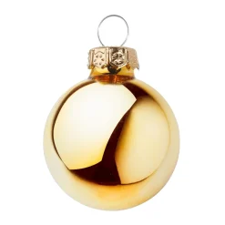 Set De Boules De Noël En Verre 9 Pièces Dans La Boîte-DecoWoerner New