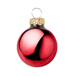 Set De Boules De Noël En Verre 9 Pièces Dans Une Boîte-DecoWoerner New