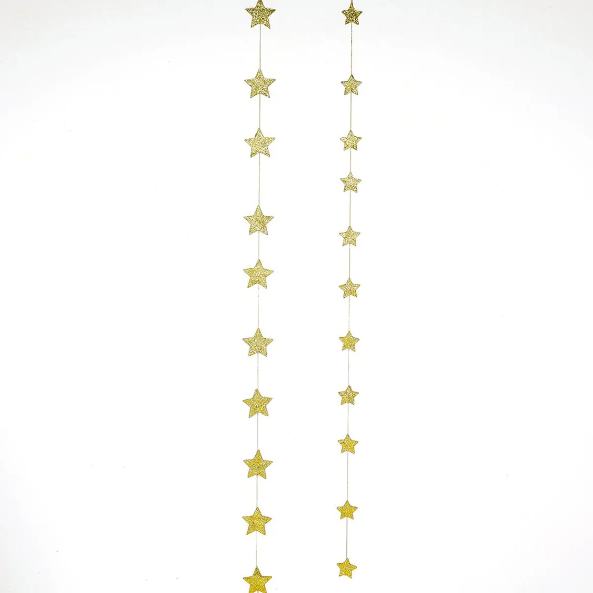 Set De Guirlandes D'étoiles 2D, Or, 2pcs.-DecoWoerner Outlet
