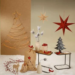 Set De Table 2 Pièces Métal Sapin-DecoWoerner New