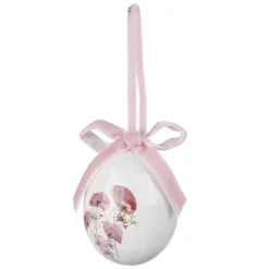 Set D'oeufs De Pâques à Suspendre En Mousse, Avec Motif Floral Et Noeud 8pcs.-DecoWoerner Clearance