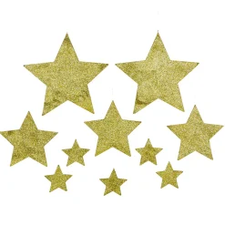 Set D'étoiles 2D, , 10 Pcs Suspensions Nylon-DecoWoerner Best