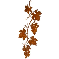 Silhouette En Métal Rouillé Noble "Vigne" 58 Cm-DecoWoerner Discount