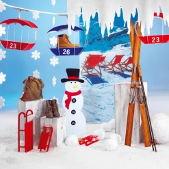 Skis Déco En Bois, Long. 140 Cm-DecoWoerner Sale