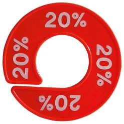Séparateur De Taille Rond "20 %"-DecoWoerner Hot