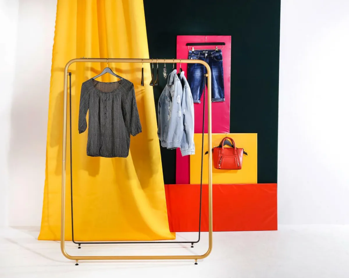 Stand De Vêtements 160 Cm-DecoWoerner Sale