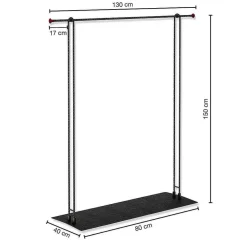 Stand De Vêtements LOFT, 130 X 150 Cm-DecoWoerner Sale