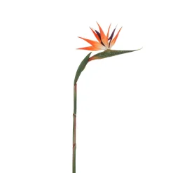 Strelizia Artificiel Fleur D'oiseau De Paradis 14 X 84 Cm-DecoWoerner Clearance