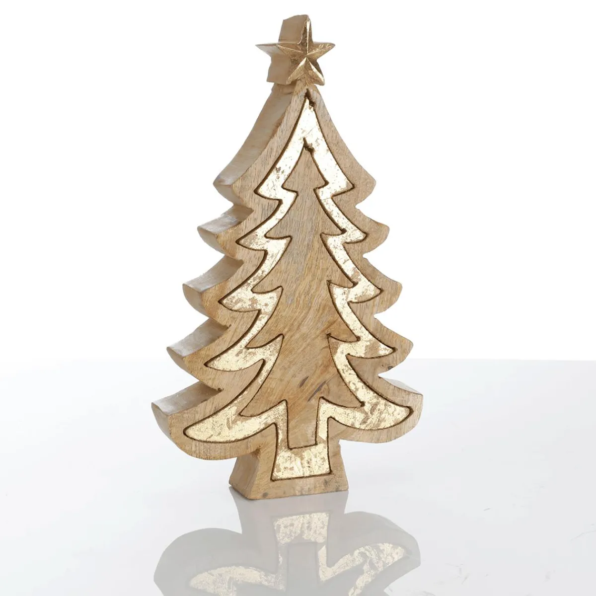 Suppt En Bois "Sapin" De 26 Cm De Haut-DecoWoerner Hot
