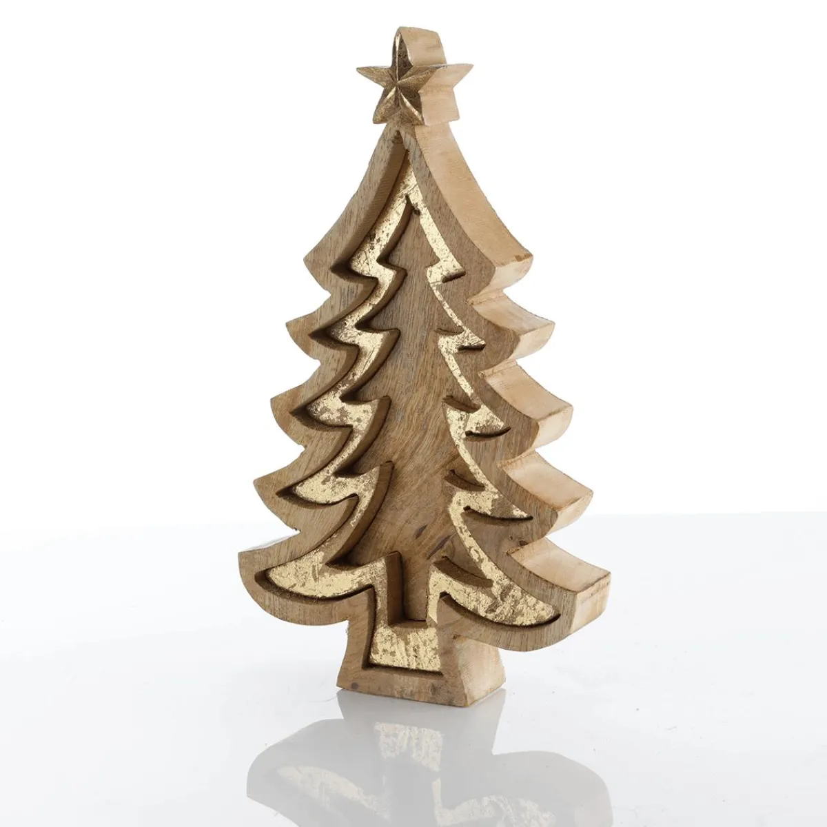 Suppt En Bois "Sapin" De 26 Cm De Haut-DecoWoerner Hot