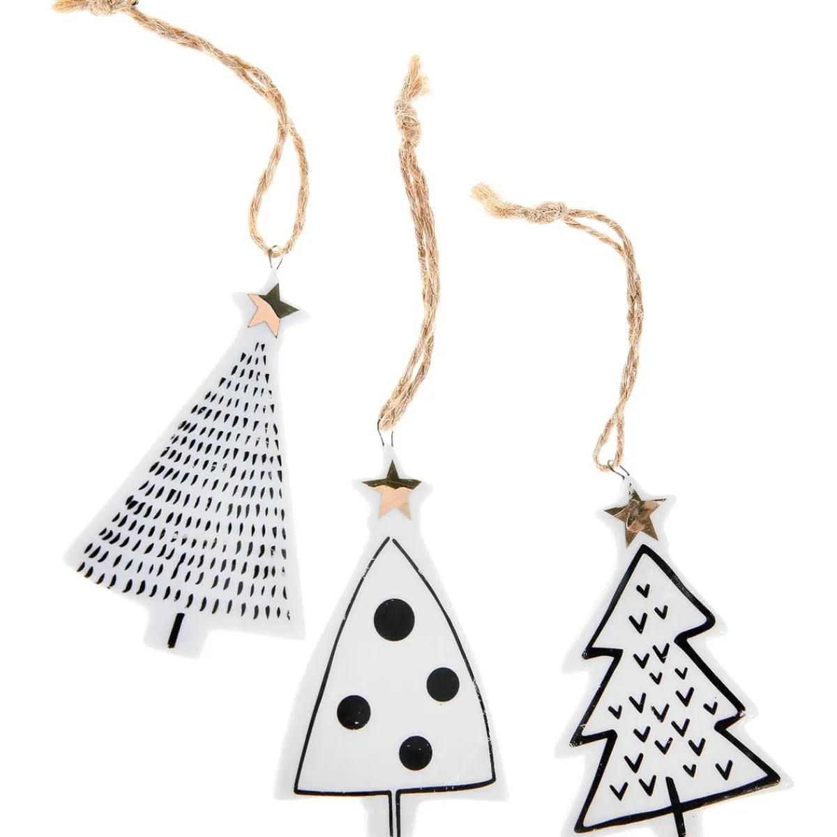 Suspension Déco Sapin 8,5 Cm, 3 Pces-DecoWoerner Sale