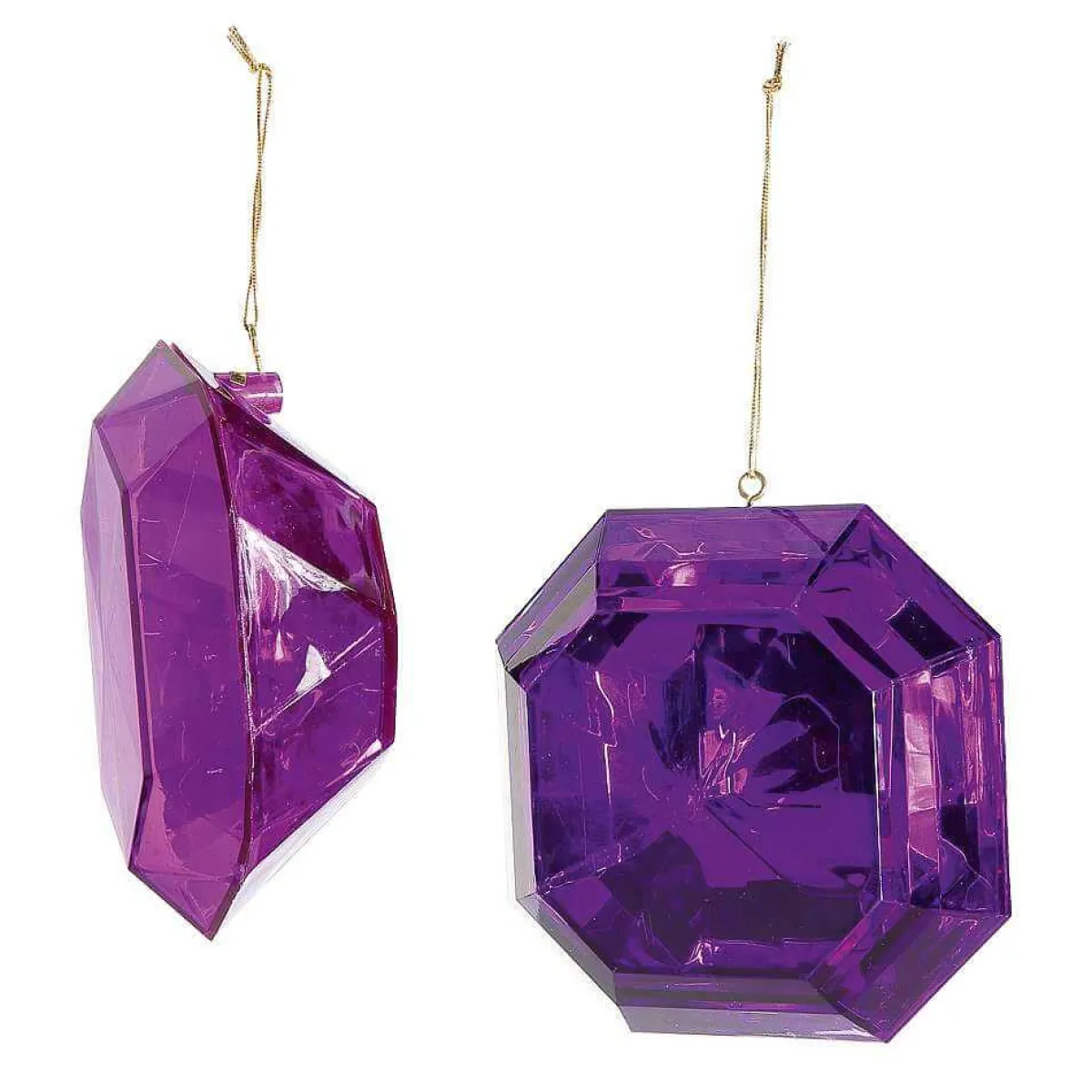 Suspension Diamants Mauve 2 Pces-DecoWoerner Outlet