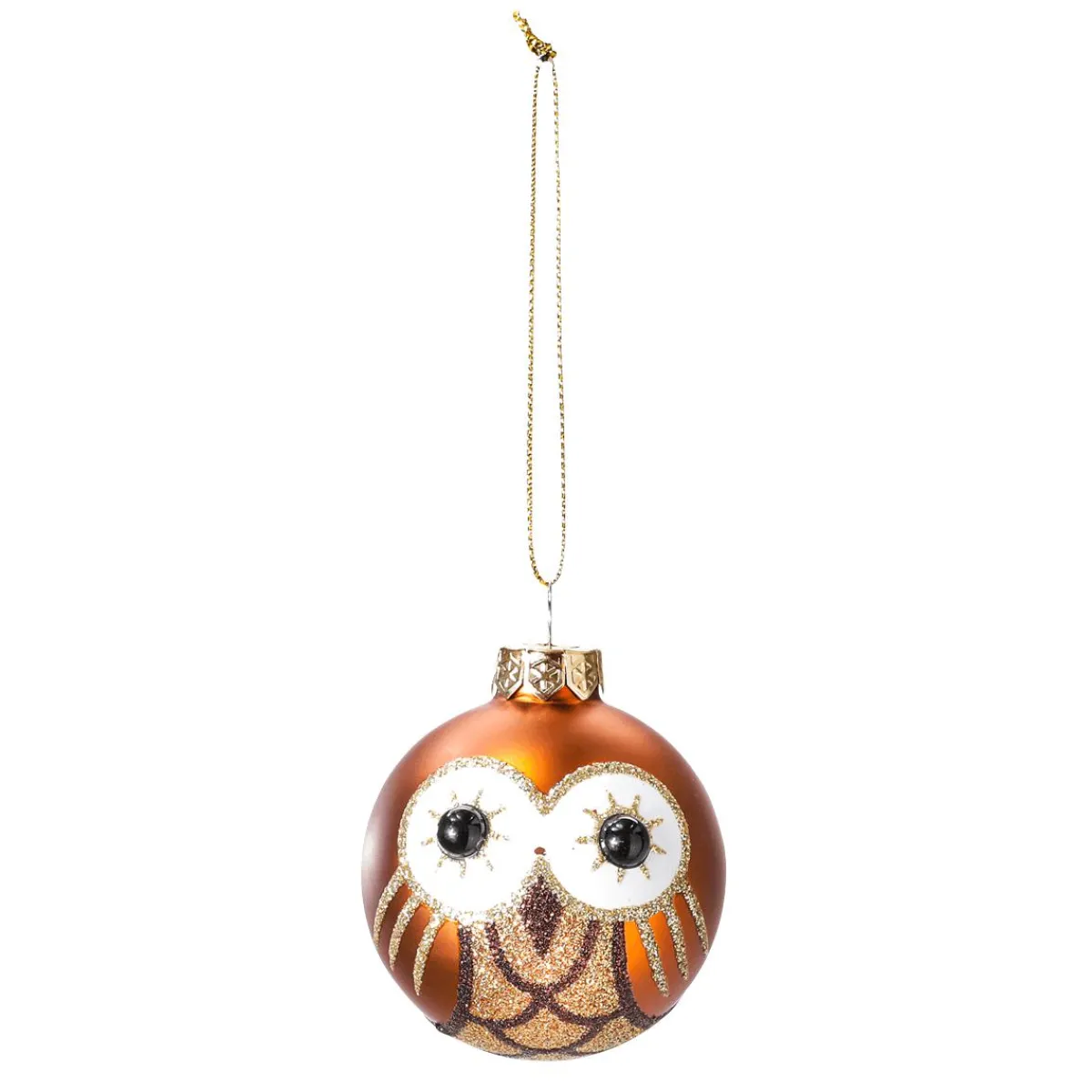 Suspensions Décoratives Boule En Verre "Chouette" 24 Pièces En Boîte-DecoWoerner Sale