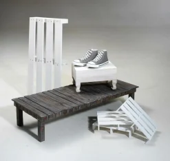 Table Basse Plate, 45 X 100 Cm-DecoWoerner Online