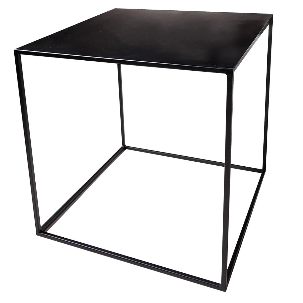 Table Métallique 45 X 45 Cm, e-DecoWoerner New