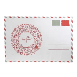 Tableau Décoratif "Carte Postale De Noël" 40 X 60 Cm-DecoWoerner Outlet