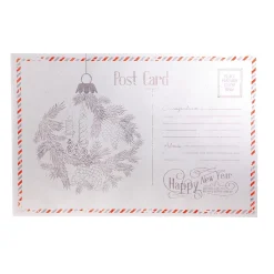 Tableau Décoratif "Carte Postale De Noël" 40 X 60 Cm-DecoWoerner Outlet