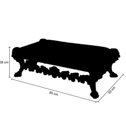 Tabouret Long. 85 Cm-DecoWoerner Sale