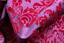 Taffetas à Flocage Velours Larg. 145 Cm,-DecoWoerner