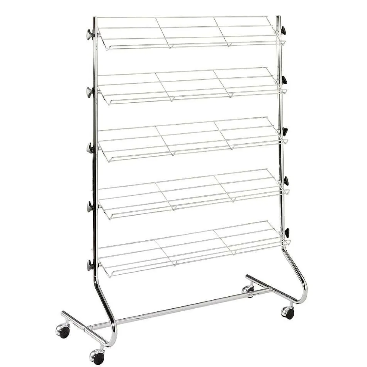 Étagère à Chaussures Mobile, Pour Env. 25 Paires De Chaussures-DecoWoerner Hot