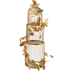Étagère Cage à Oiseau, Haut. 140 Cm, B-ware-DecoWoerner Best