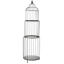 Étagère Cage à Oiseau, Haut. 140 Cm,-DecoWoerner New