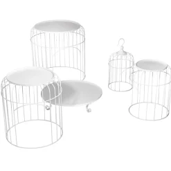 Étagère Cage à Oiseaux, 185 Cm, he-DecoWoerner Sale