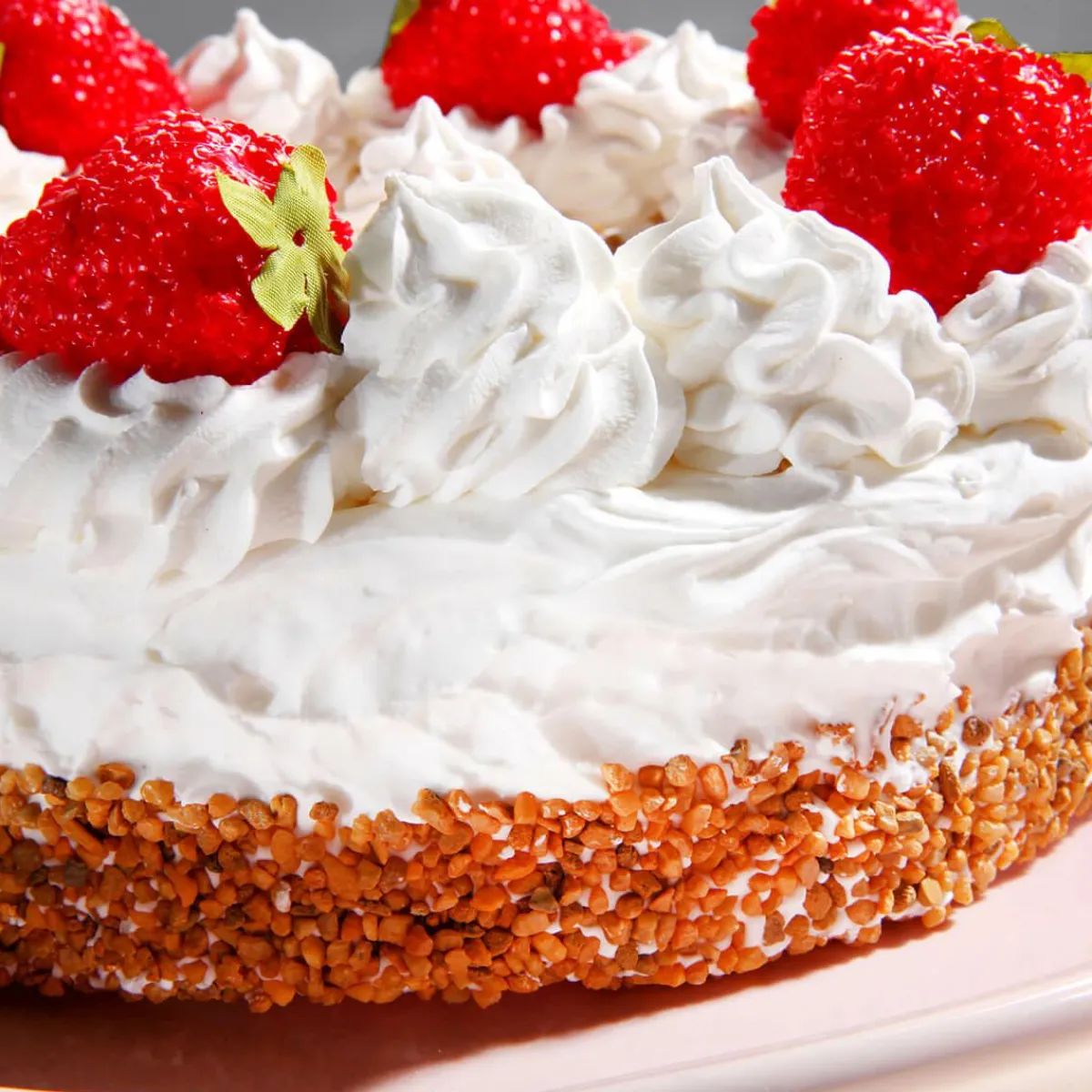 Tarte Aux Fraises Et à La Crème Alimentaire-DecoWoerner Online