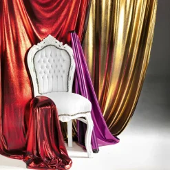 Tissu Brillant Chandail De Fleuret , Larg. 110 Cm-DecoWoerner Hot