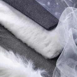 Tissu Déco à Paillettes Larg. 145 Cm-DecoWoerner Discount