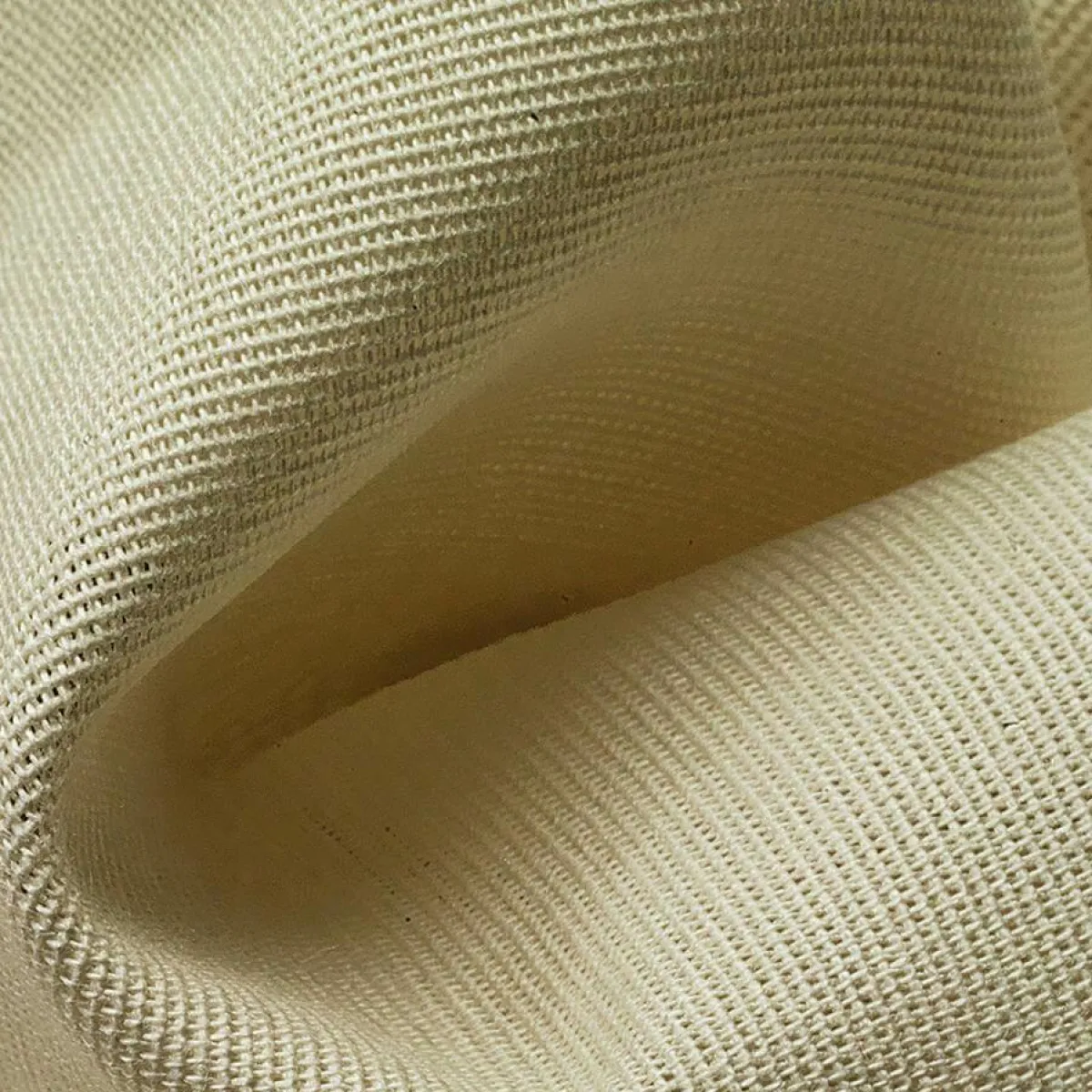 Tissu De Viscose Côtelé Ivoire, 120 Cm De Large-DecoWoerner Outlet