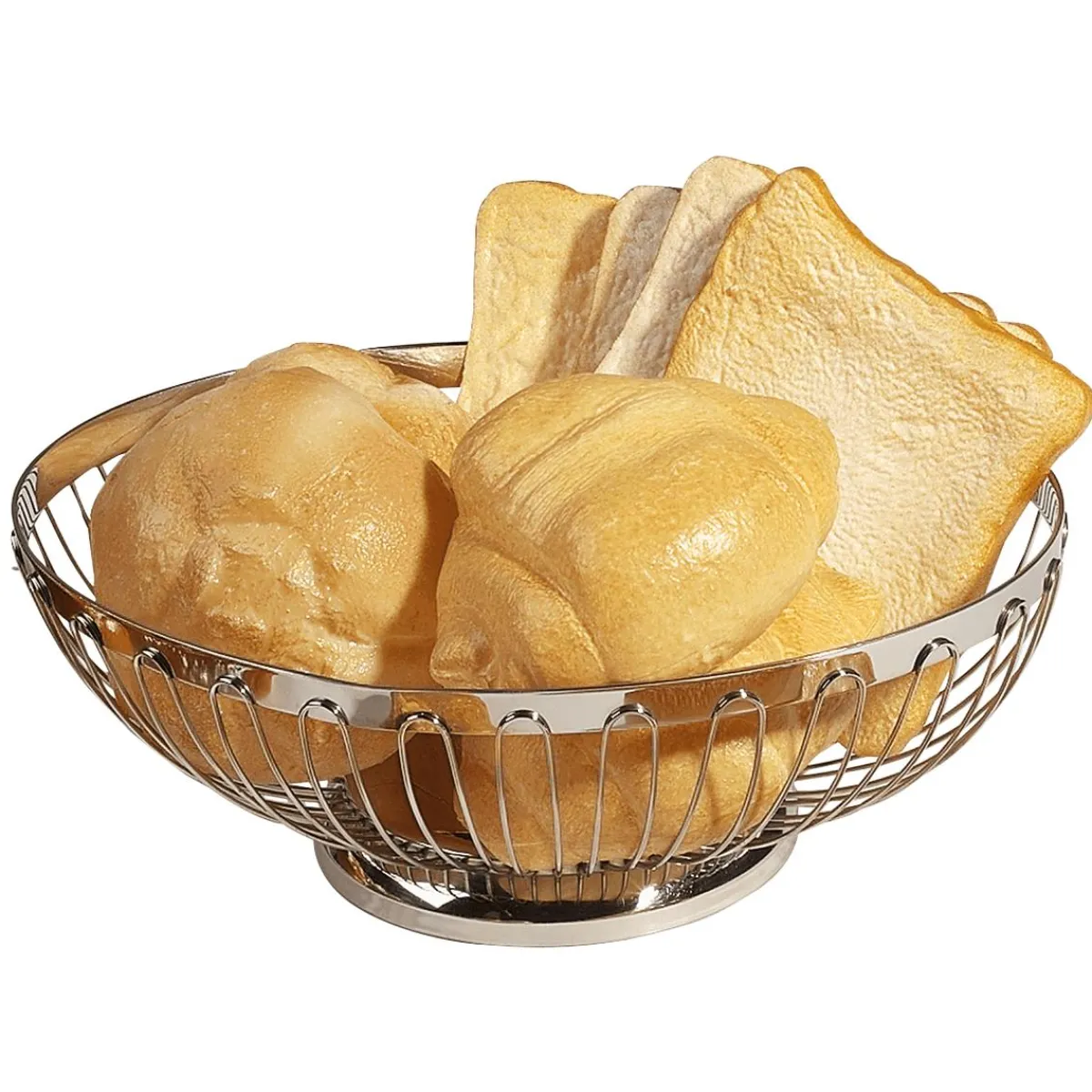 Toasts Alimentaires Grillés Factices 4 Pièces-DecoWoerner