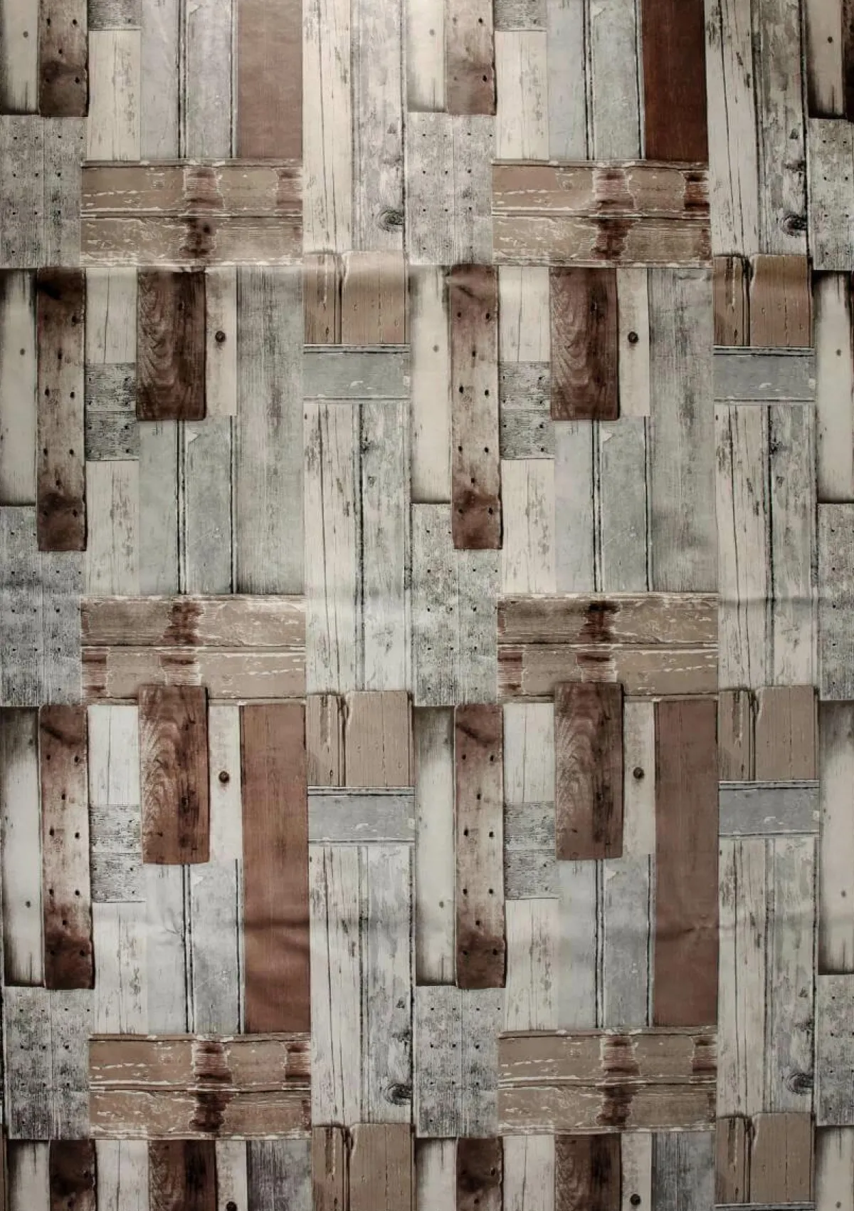 Toile Cirée Lavable "Beach-Holz", Vendu Au Mètre, Largeur 140 Cm-DecoWoerner Sale