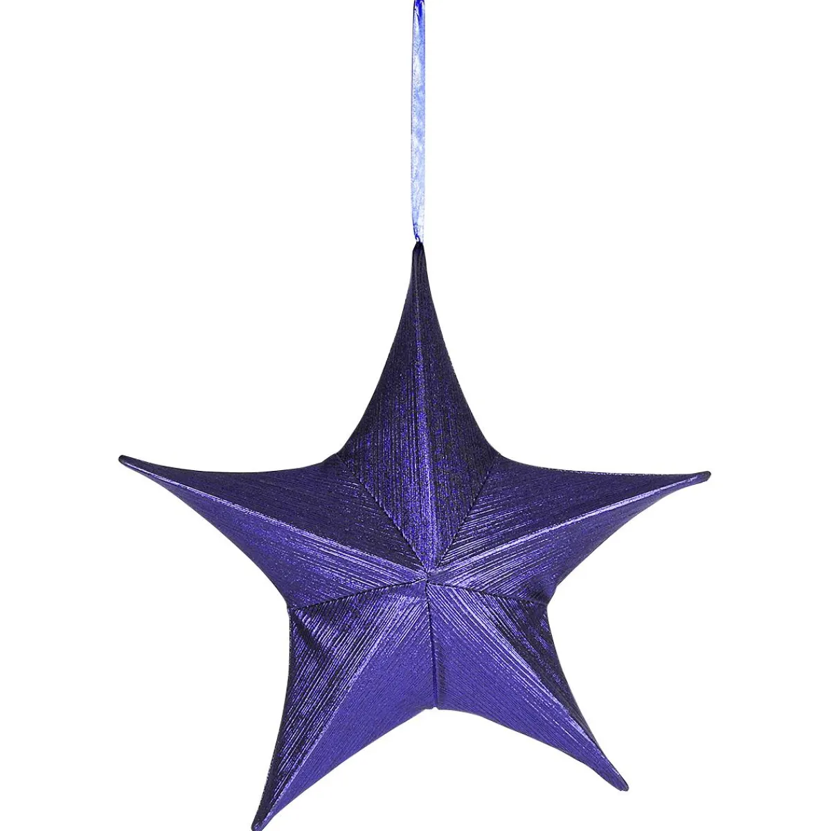 Étoile Décorative En Tissu Plié, Métallique, Avec Fermeture éclair-DecoWoerner Hot