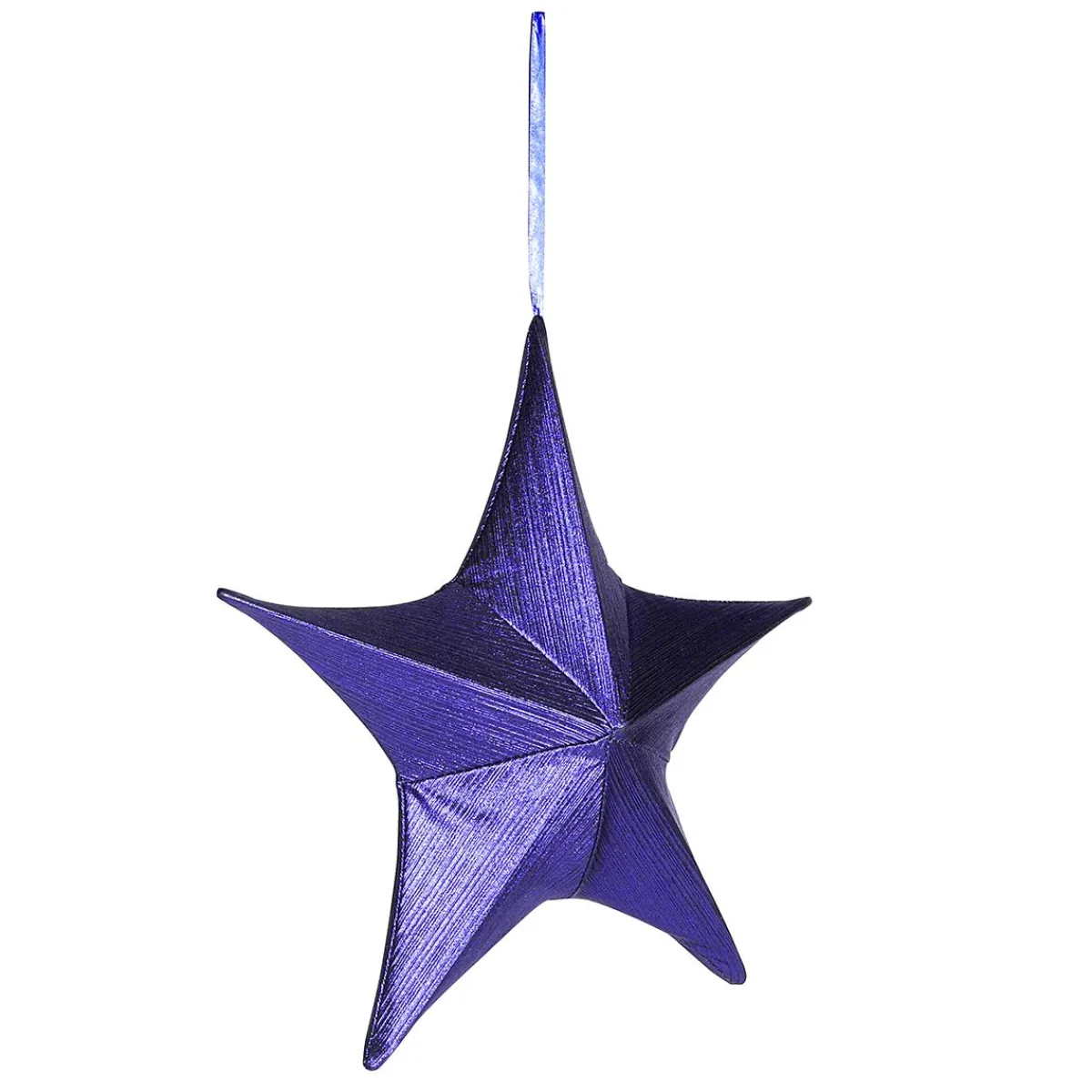Étoile Décorative En Tissu Plié, Métallique, Avec Fermeture éclair-DecoWoerner Hot