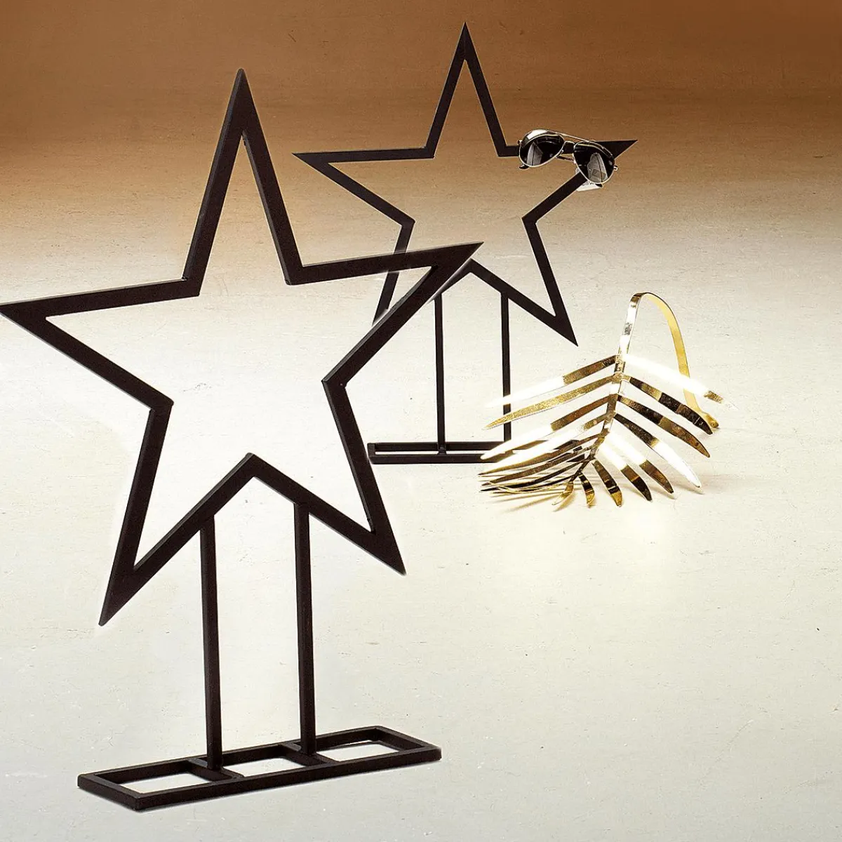 Étoile Métal. Haut. 80 Cm-DecoWoerner