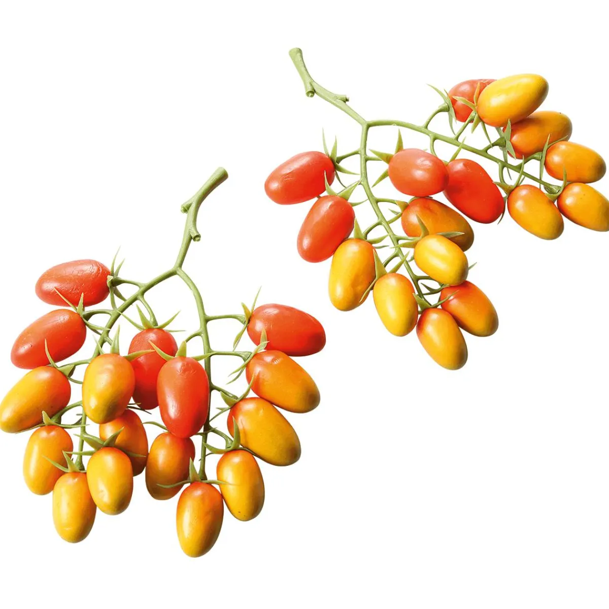 Tomates Roma En Grappe Factices Pour L'alimentation, Paquet De 2 Pièces-DecoWoerner Hot