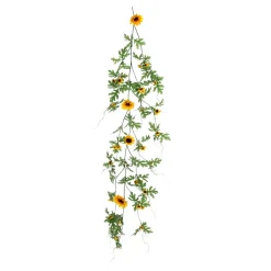 Tournesol Artificiel Liane 125 Cm-DecoWoerner Clearance