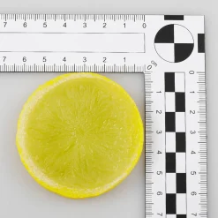 Tranches De Citron Aliment Factice, 6 Pces-DecoWoerner New