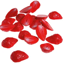 Tranches De Fraises Aliment Factice, 20 Pces-DecoWoerner New