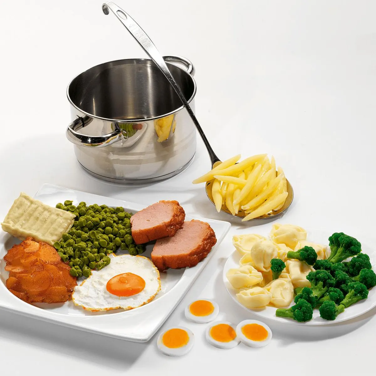 Tranches De Fromage D'Italie Factices, 2 Pièces-DecoWoerner Best