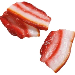Tranches De Lard Aliment Factice, 8 Cm, 3 Pces-DecoWoerner