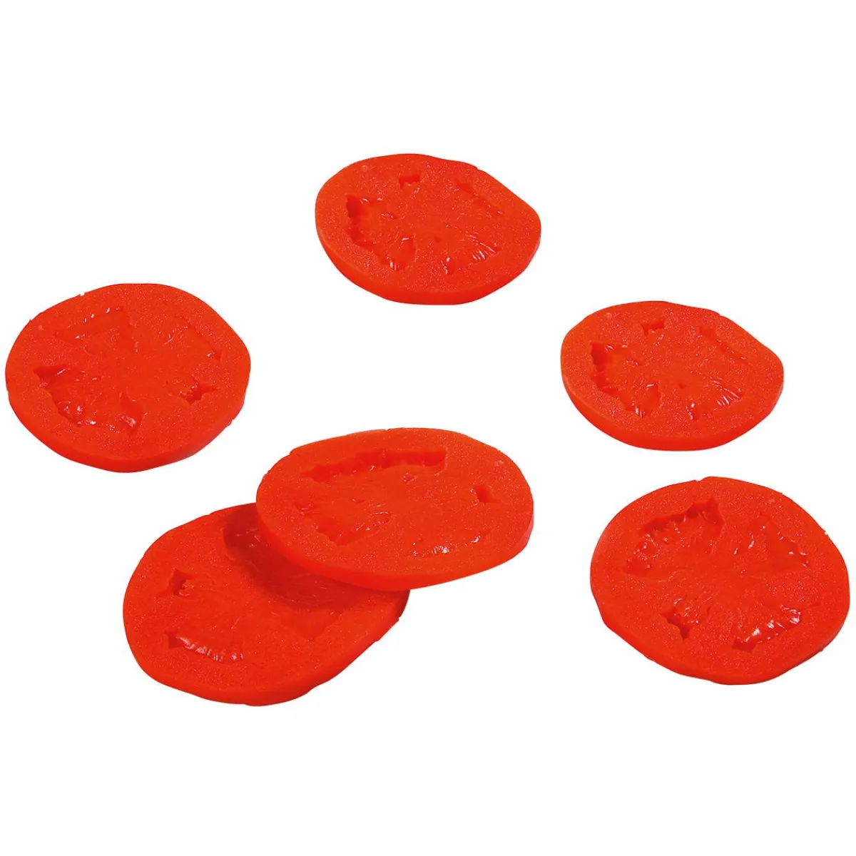 Tranches De Tomates Aliment Factice, 6 Pces-DecoWoerner Outlet